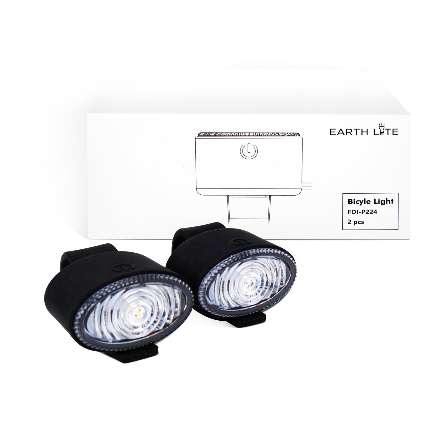 Rechargeable Bicycle Lights (2 Pack)