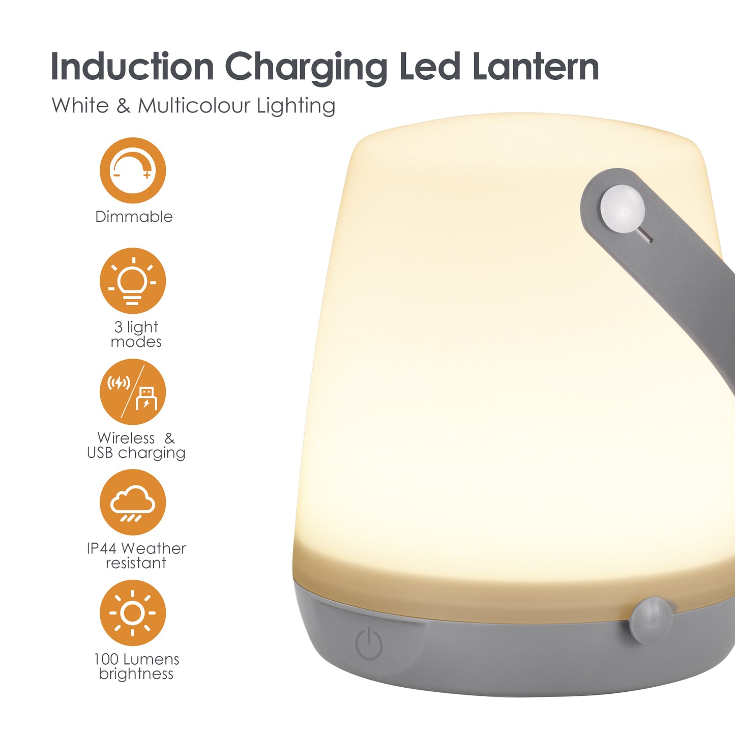 Portable Rechargeable LED Lamp with RGB Color Changing