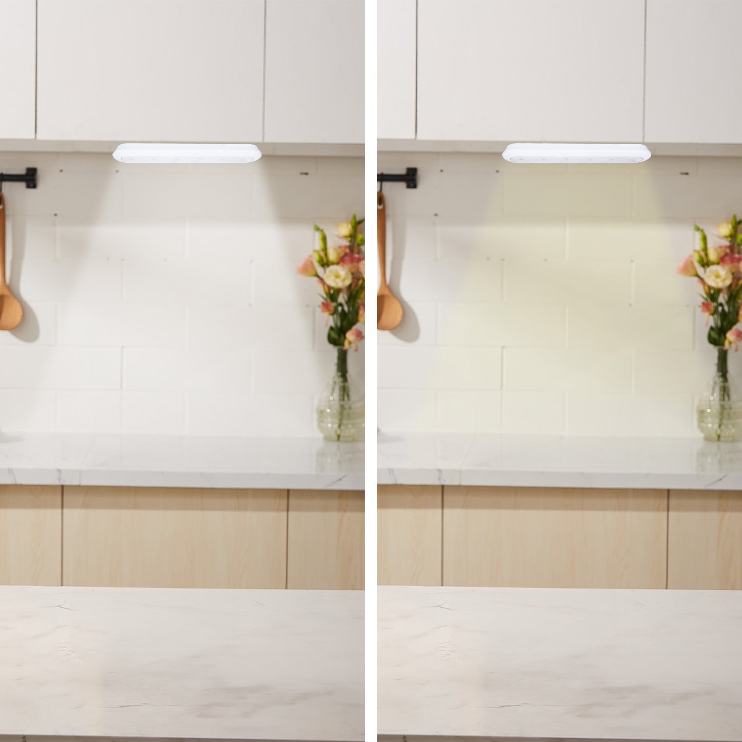 Battery Operated LED Tap Light with Cool / Warm White - 30CM