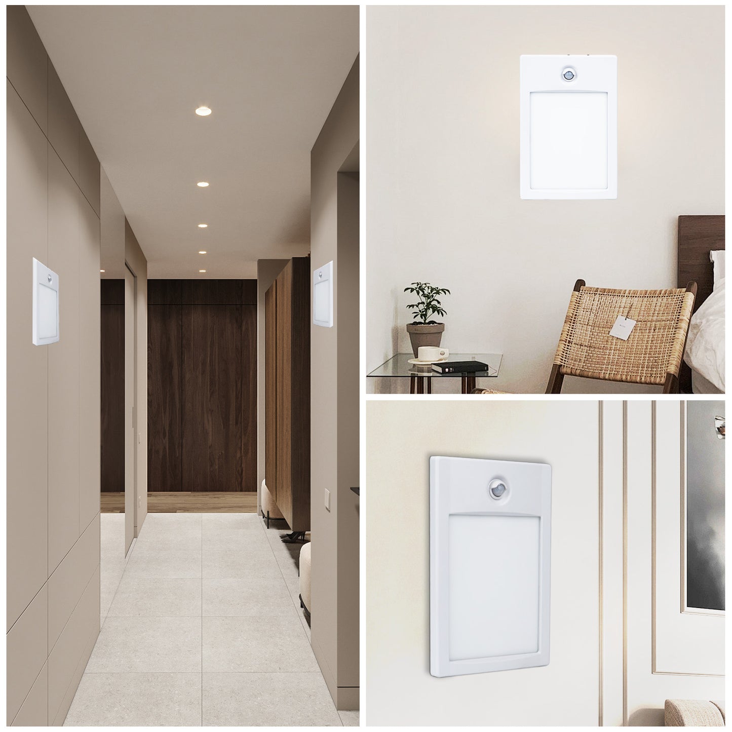 Rechargeable Motion Activated Wall Light
