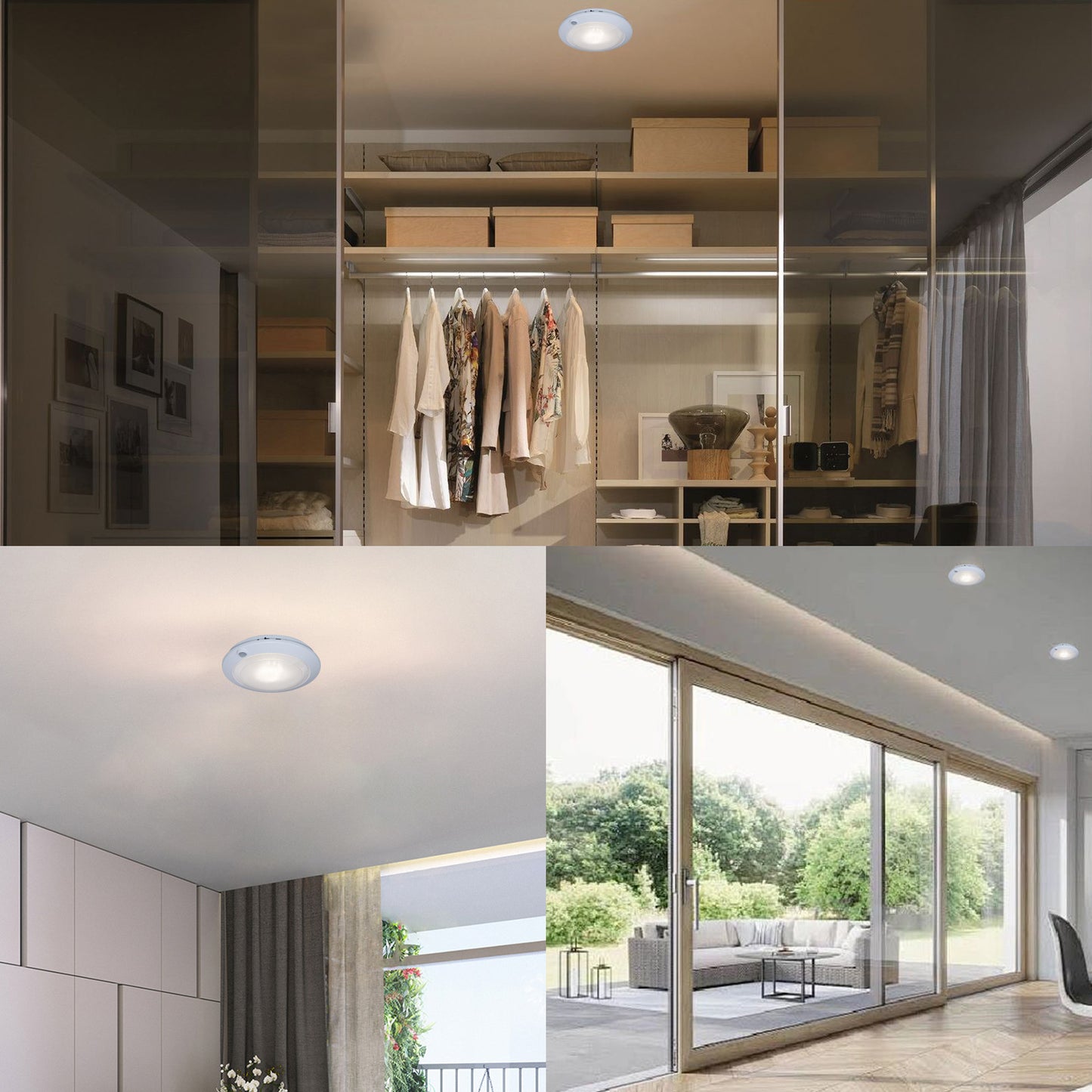 Rechargeable LED Closet Light