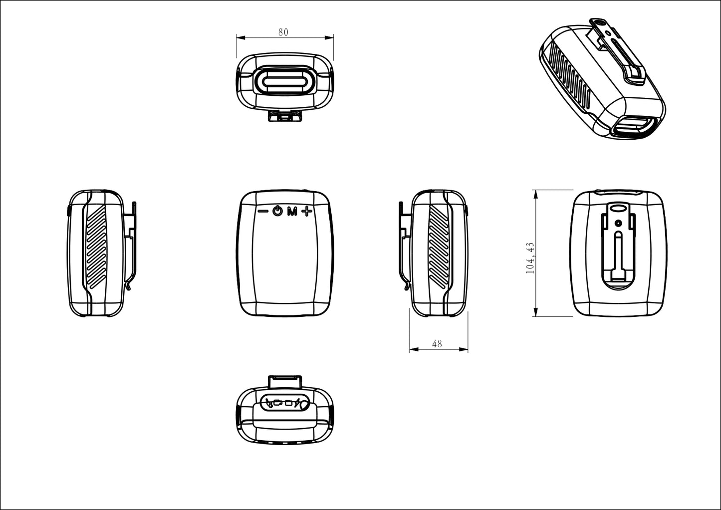 Bluetooth Bike Speaker