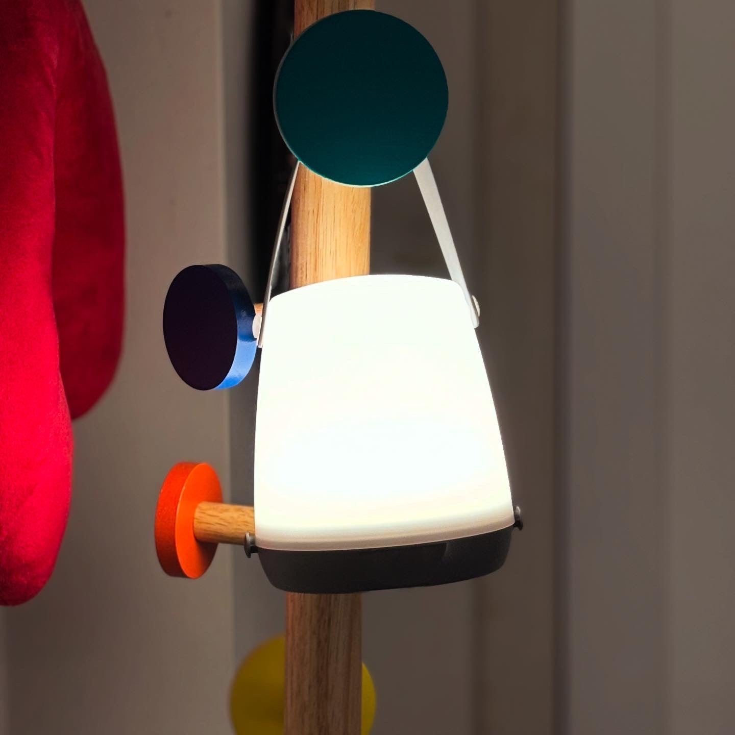 Portable Rechargeable LED Lamp with RGB Color Changing