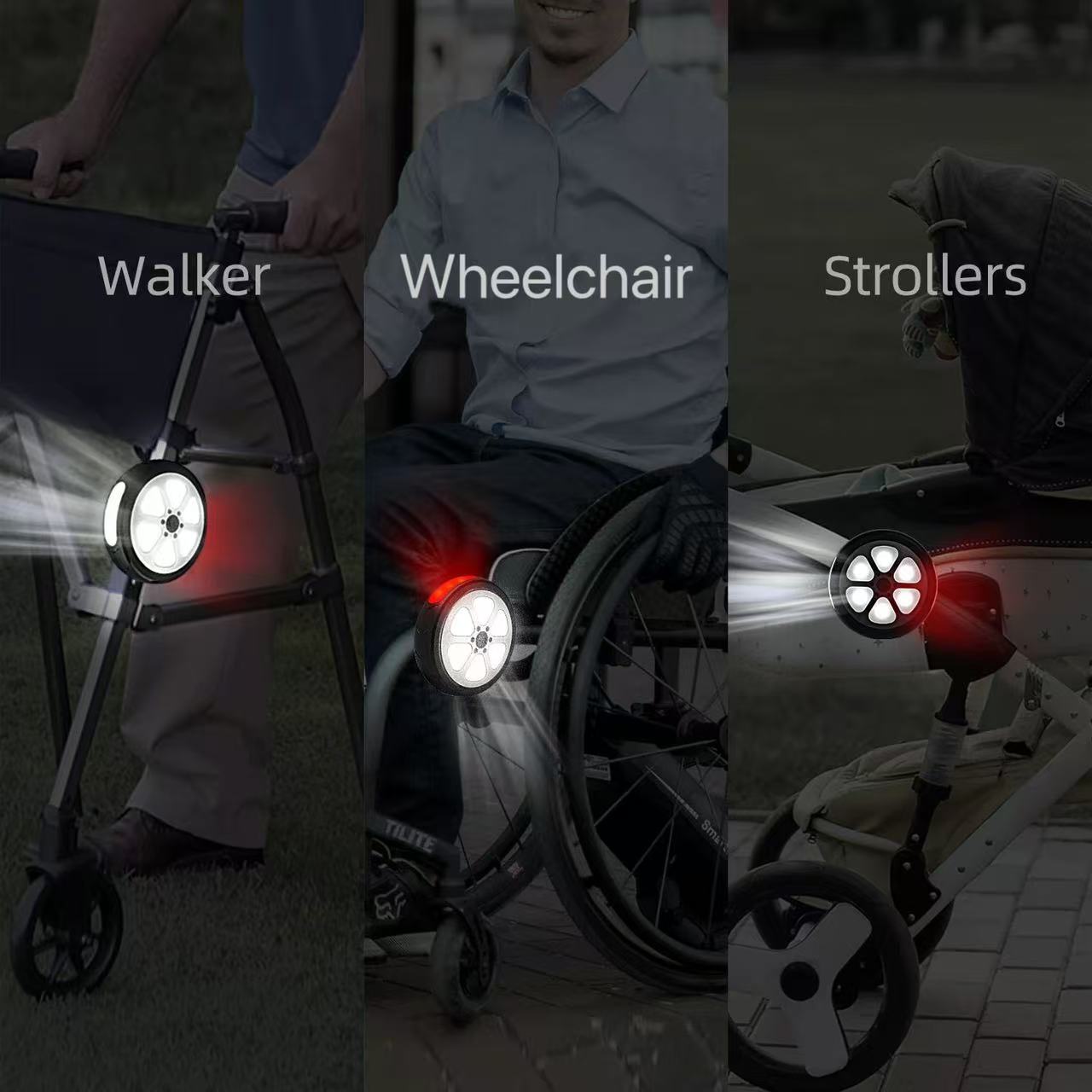 LED Baby Stroller Emergency Light (2 Pack)