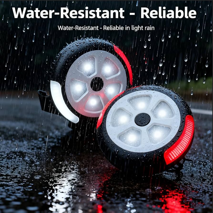 Multi-Purpose LED Safety Light – Battery Operated Clip-On for Strollers, Pets, Backpacks, Bikes & Outdoor Use (2 Pack)